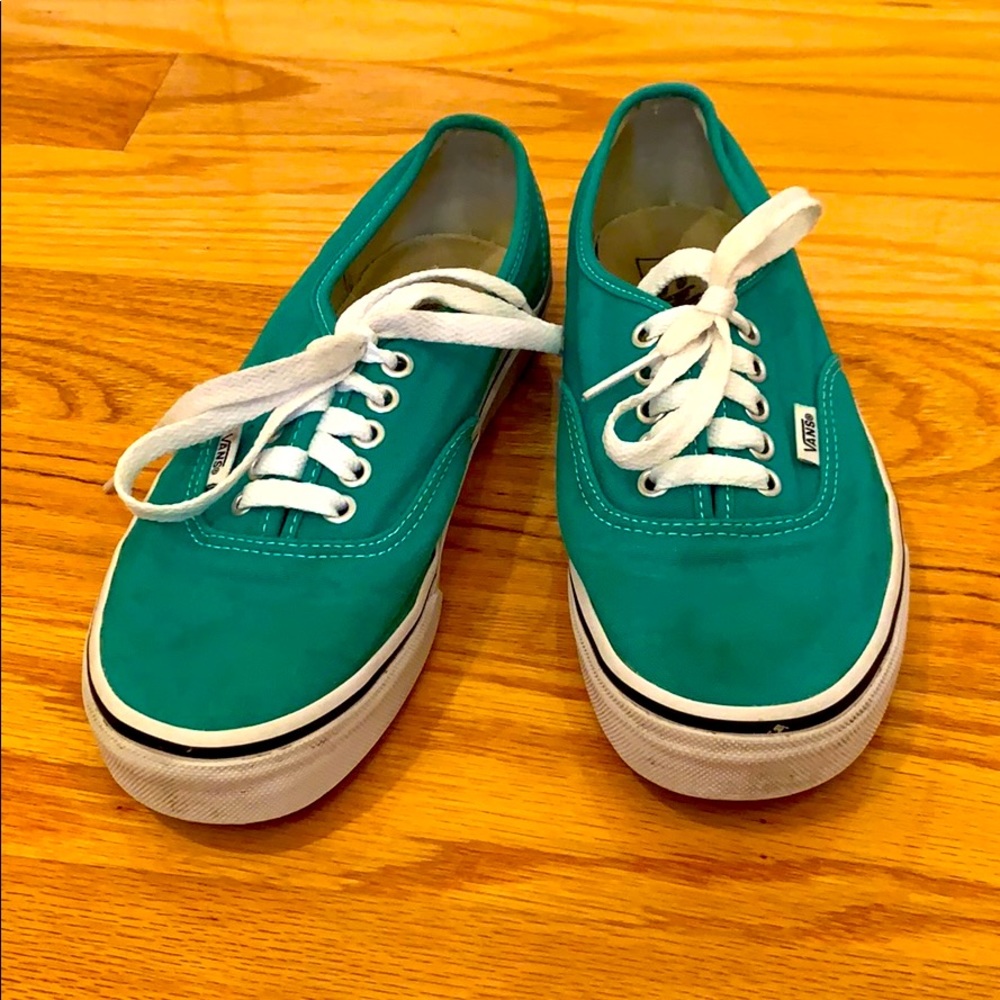 Women’s Green Vans Size 8.5